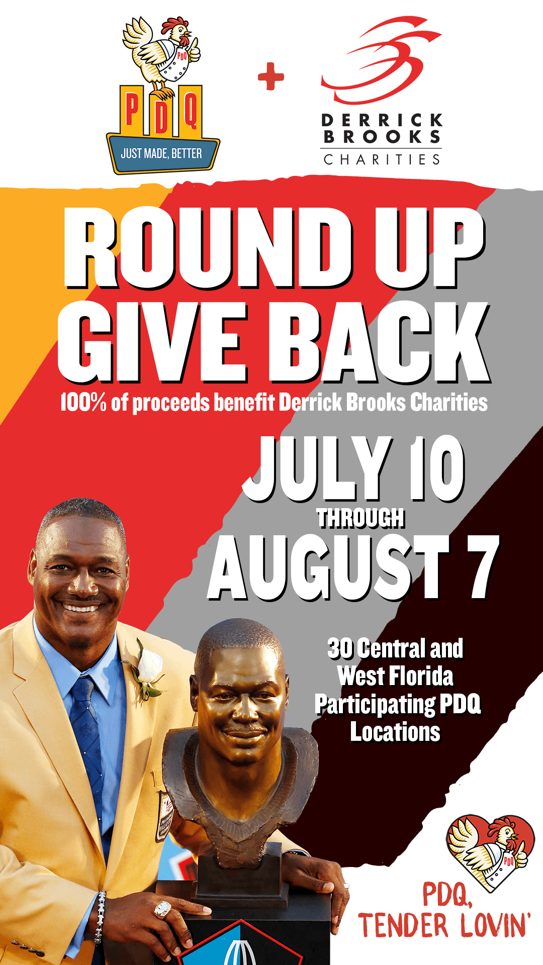 Happy Creamsicle Day!  Derrick Brooks Charities